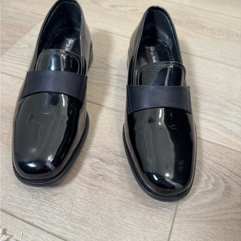 John W Nordstrom Black Patent Leather